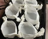 米粉で お惣菜パン風 ポテトコーンマヨ作り方1写真