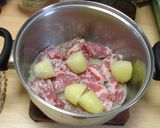 豚肉がうまい☆　簡単シュークルート風作り方9写真