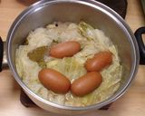 豚肉がうまい☆　簡単シュークルート風作り方13写真
