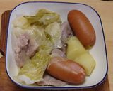 豚肉がうまい☆　簡単シュークルート風作り方15写真