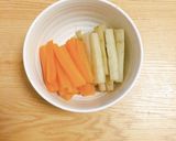 甘辛大葉だれで♪根菜の牛肉巻き作り方2写真