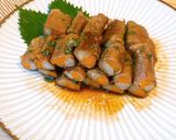 甘辛大葉だれで♪根菜の牛肉巻き作り方6写真