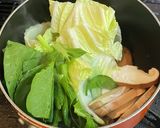 野菜たっぷり・サッポロ一番塩ラーメン作り方3写真