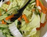 バリバリ食べる白菜サラダ作り方3写真