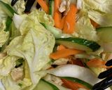 バリバリ食べる白菜サラダ作り方5写真