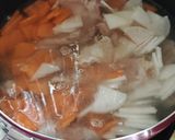 かんたん豚汁　～茶色いおかず作り方5写真