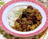 スパイスたっぷり茄子のキーマカレー作り方6写真
