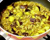 スパイスたっぷり茄子のキーマカレー作り方5写真