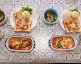 朝食カフェ風キッシュのセット★盛り付け案作り方10写真