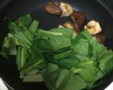 ⭐︎小松菜と椎茸のにんにく醤油焼作り方4写真