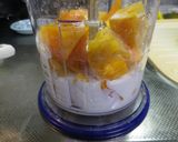 秋のデザート 柿プリン作り方6写真