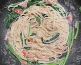乾麺で作る！味噌クリームのうどん！作り方10写真