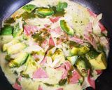 アボカド豆乳バジルパスタ作り方7写真
