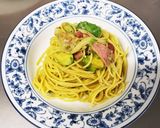 アボカド豆乳バジルパスタ作り方8写真