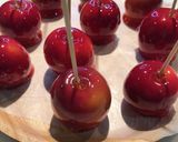 秋の味覚!姫りんごでカリカリりんご飴作り方6写真