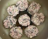簡単✨和風　ひじき入り豆腐ハンバーグ　作り方2写真