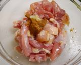 簡単！トルティーヤ　味噌照り焼きチキン作り方1写真