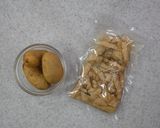 大豆ミートで肉じゃが作り方1写真