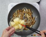 大豆ミートで肉じゃが作り方5写真