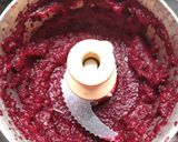 ビーツ餡のおかゆ作り方1写真