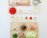 ライスパスタでつくる！トマト麻辣の米線作り方2写真