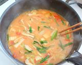 ライスパスタでつくる！トマト麻辣の米線作り方7写真