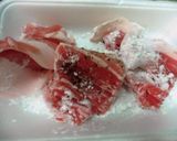 なすと白ネギと豚バラ肉のカレー味噌ソテー作り方1写真