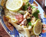 ブルーチーズのレモンクリームパスタ作り方8写真