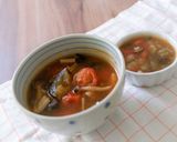 夏野菜スープ【親子取分け】作り方8写真