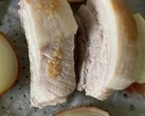マカパウダー使用。ジューシーな蒸し塩豚作り方6写真