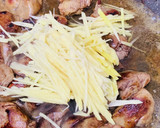 レバーと小松菜のあっさり生姜炒め作り方3写真