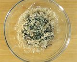 ［糖質制限］簡単！厚揚げで春菊の白和え作り方6写真