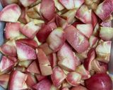 HM使用。焼きりんごのケーキ作り方5写真