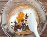 チョコレートケーキ オレンジ作り方8写真