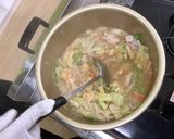 【大崎市】鶏肉とキャベツのぽかぽか汁作り方4写真