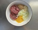 みかん皮入りレンジDE肉だんご作り方1写真