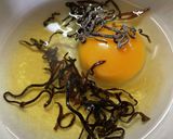 【ランチに】塩昆布玉子丼作り方1写真