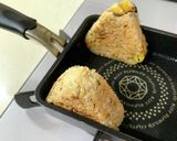 おこげを味わう焼きおにぎり(炊き込み飯)作り方3写真