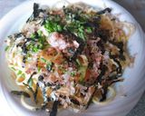 超簡単！ツナマヨ納豆パスタ作り方6写真