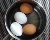韓国風居酒屋おつまみ☆ヤンニョムたまご。作り方1写真