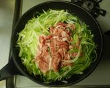 豚肉と青パパイヤの炒め物・ワンパン調理作り方3写真
