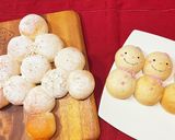 クリスマスに♪ねじねじミニリースパン作り方16写真