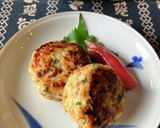 いりこまるごと粉末だしで和風ハンバーグ作り方6写真