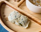 95℃ 離乳食 豆腐と鶏肉のハンバーグ作り方22写真