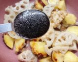 焼肉の生だれでさつまいもとれんこんの甘辛作り方6写真
