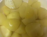 じゃがいもの塩昆布炒め作り方1写真