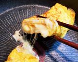 娘の好きなチーズ入りの卵焼き作り方6写真