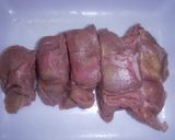 A圧力鍋で牛肉と糸コンニャク煮作り方1写真