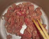 A圧力鍋で牛肉と糸コンニャク煮作り方5写真