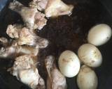 鶏手羽と卵の酢煮込み作り方3写真